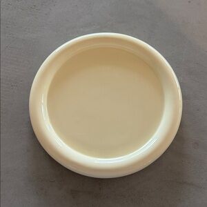 Vintage Butter Yellow Bubble Dish Chunky Plate